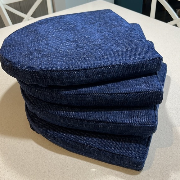 Sweet Home U-Shape Molded Memory Foam Chair Cushions Set of 2 with Ties … - Picture 1 of 7